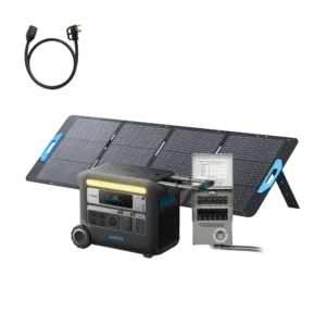 Anker SOLIX F2000 + Home Backup Kit (Transfer Switch + Cable) - Image 3